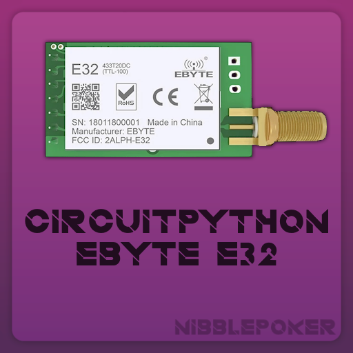 CircuitPython Ebyte E32 logo